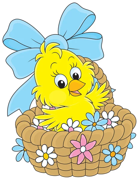 Easter Chick — Stock Vector