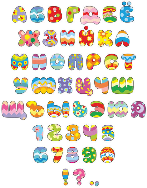 Пасхальный шрифт
