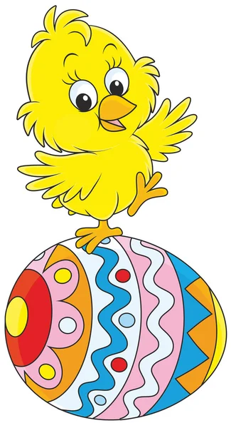 Easter chick — Stock Vector