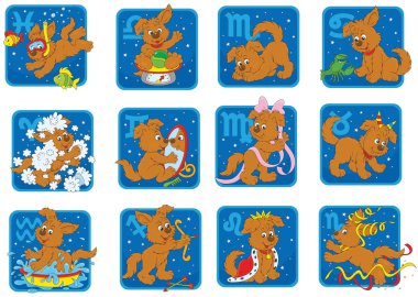 Dierenriemtekensburç işaretleri