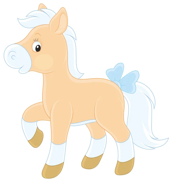 Poney — Image vectorielle