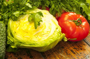 taze sağlıklı sebze 