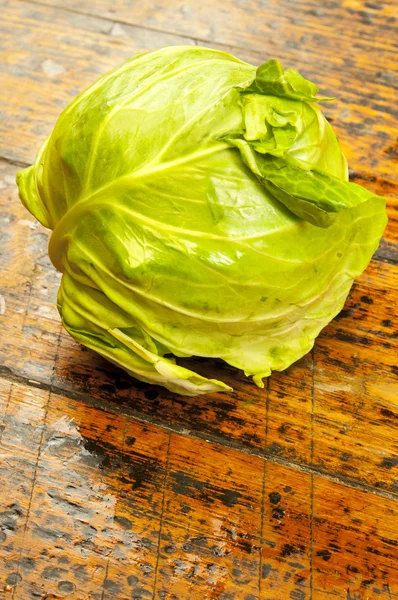 Fresh green cabbage — Stock Photo, Image