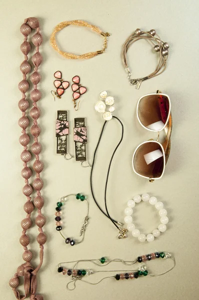 Set accessori donna — Foto Stock