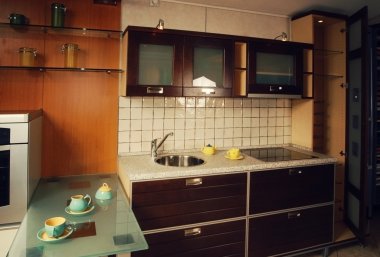 Modern mutfak iç mimarisi