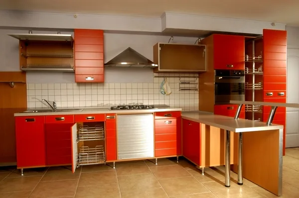 Modern kitchen interior — Stock Photo, Image