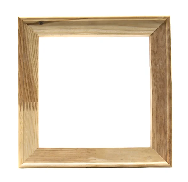 Wooden frame for paintings or photographs — Stock Photo, Image