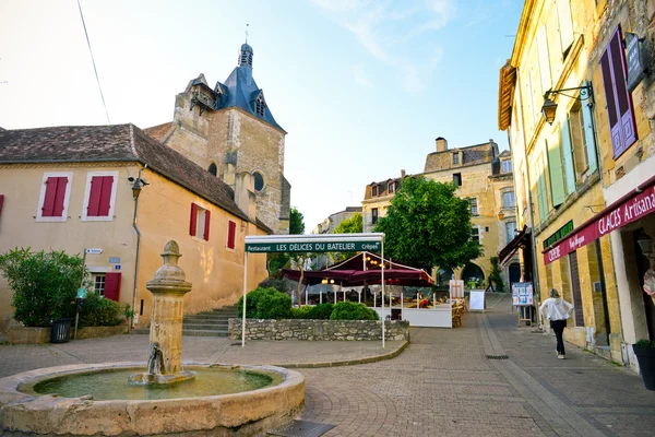 Het centrum van Bergerac juni 03, 2016 in Bergerac, Frankrijk. — Stockfoto
