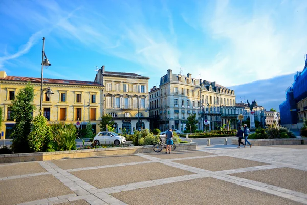 O centro de Bergerac 03 de junho de 2016 em Bergerac, França . — Fotografia de Stock