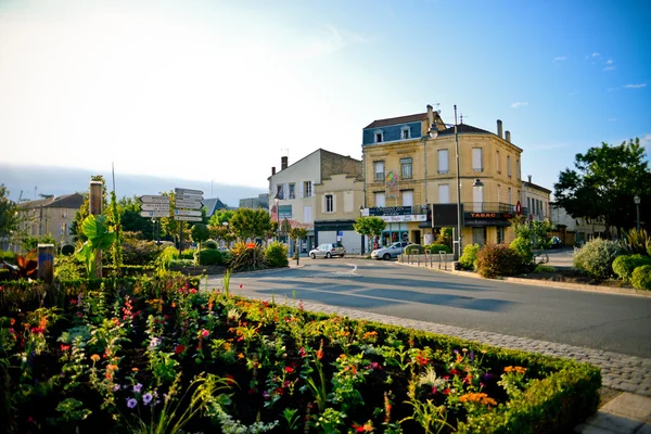 I centrum av Bergerac 03 juni 2016 i Bergerac, France. — Stockfoto