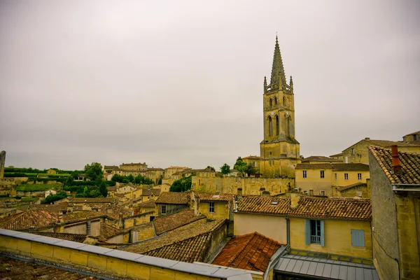 Vacker stad av Saint-Emilion, Frankrike — Stockfoto