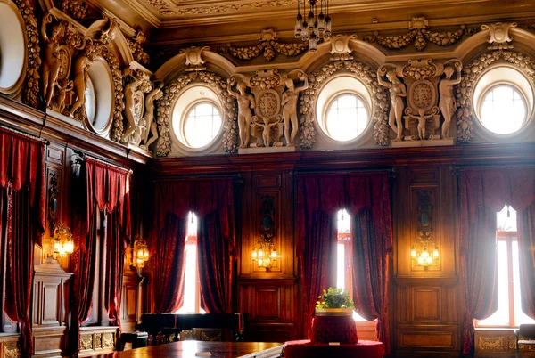 Interior del Palacio de Poznanski en Lodz, Polonia . —  Fotos de Stock