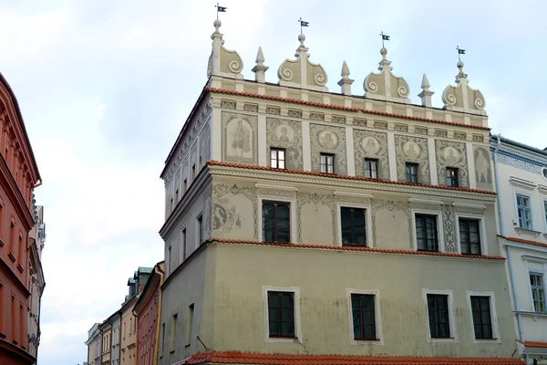 LUBLIN, POLAND - NOVEMBER 14: Old town of Lublin on November 14, 2015 in Lublin, Poland. — Stock Photo, Image