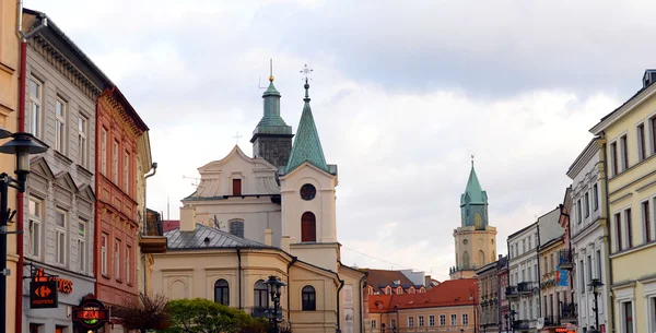 LUBLIN, POLAND - NOVEMBER 14: Old town of Lublin on November 14, 2015 in Lublin, Poland. — Stock Photo, Image