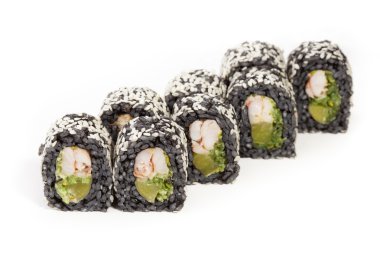lezzetli suşi rulo