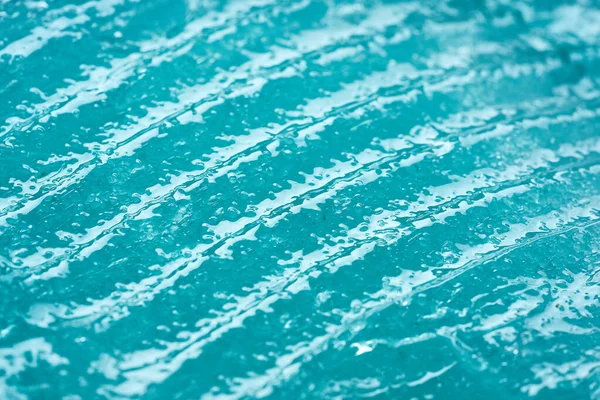 Textura Del Gel Cosmético Azul Líquido Congelado —  Fotos de Stock