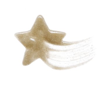 Kozmetik ürününün açık gri dokusu, beyaz arkaplanda izole edilmiş vücut fırçası