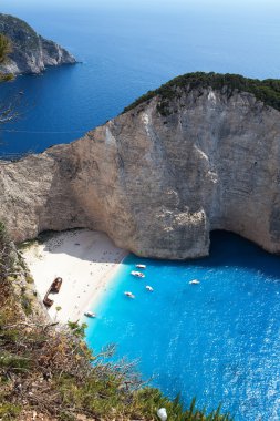 Navagio Beach, Zakynthos, Yunanistan