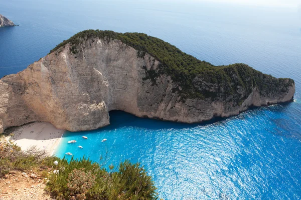 Navagio Beach, Zakynthos, Yunanistan — Stok fotoğraf