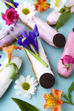 enfes kremalı tatlı pasta