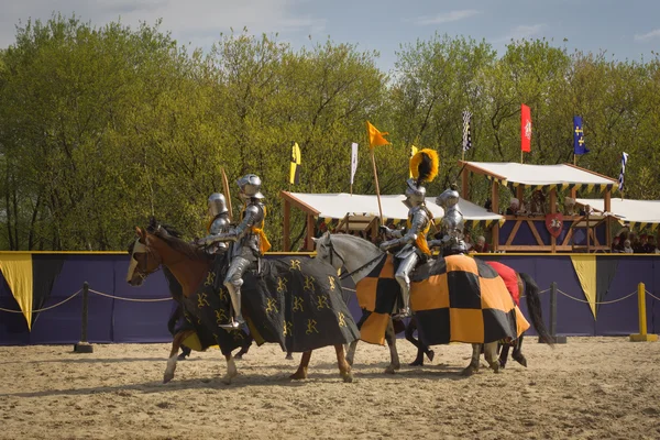 Torneio cavalheiresco de São Jorge. Moscou em Maio 1, 2016 — Fotografia de Stock