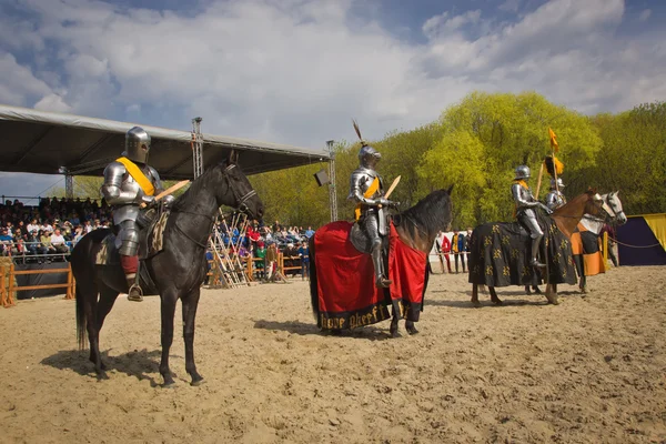 St.George knightly turneringen. Moskva den 1 maj 2016 — Stockfoto