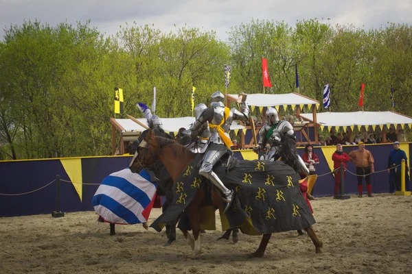 St.George rytířské turnaje. Moskva na 1 května 2016 — Stock fotografie