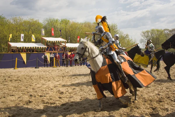 St.George knightly turneringen. Moskva den 1 maj 2016 — Stockfoto