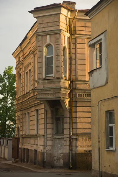 Vyborg, rues médiévales de la ville — Photo