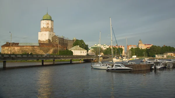 Castello di Vyborg. Europa, Russia — Foto Stock
