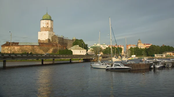 Выборгский замок. Европа, Россия — стоковое фото