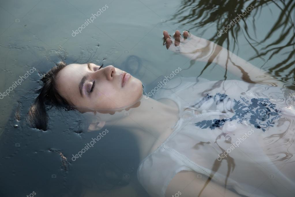 Young drown woman Stock Photo by ©Demian 124098836