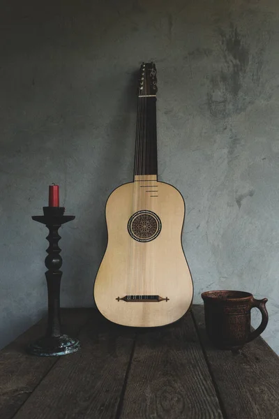 르네상스 양식의 음악적 — 스톡 사진