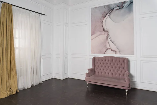 Boudoir Intérieur Luxueux Dans Style Vintage — Photo