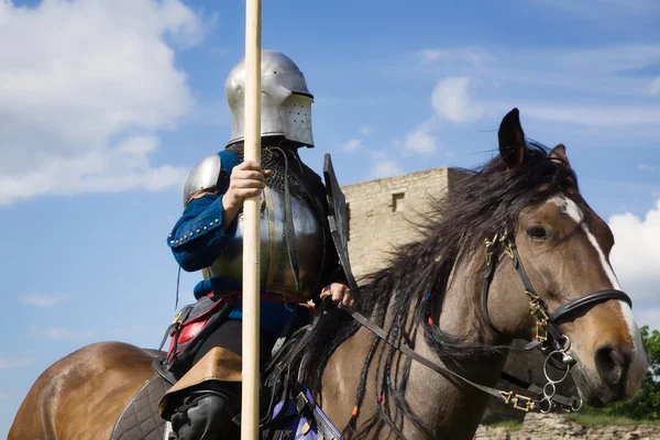 乗馬の騎士 — ストック写真