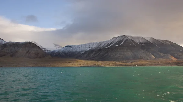 Billefjorden w svalbard — Zdjęcie stockowe