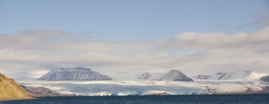 Svalbard. Nordenskioldbreen clipart