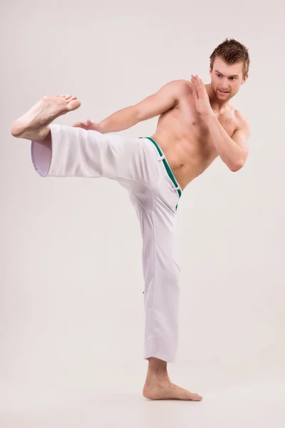 Capoeira tancerz — Zdjęcie stockowe
