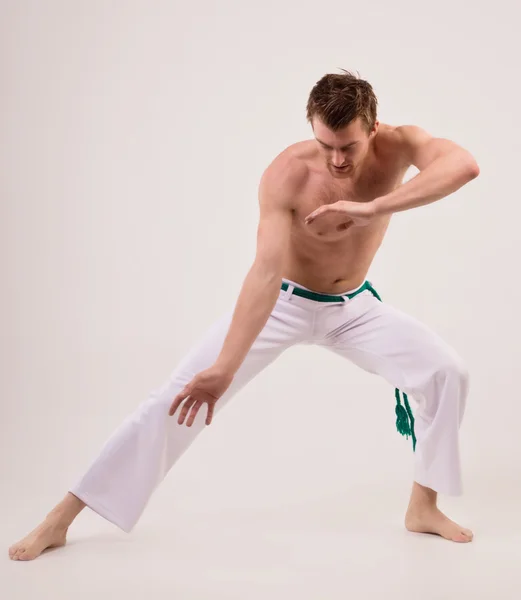 Capoeira tancerz — Zdjęcie stockowe