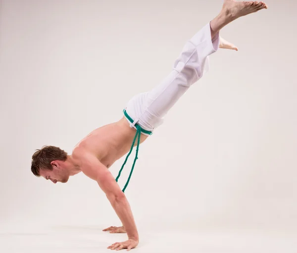Capoeira-Tänzerin — Stockfoto