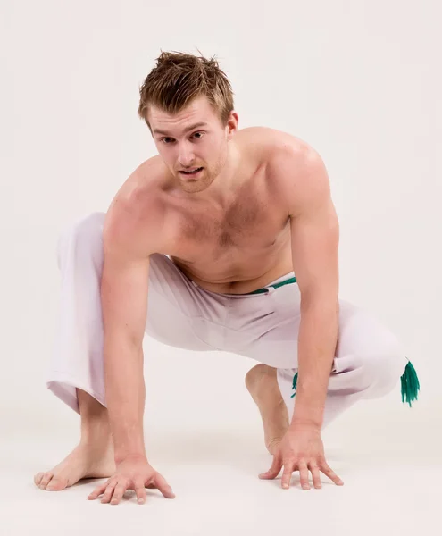 Capoeira ballerina — Foto Stock