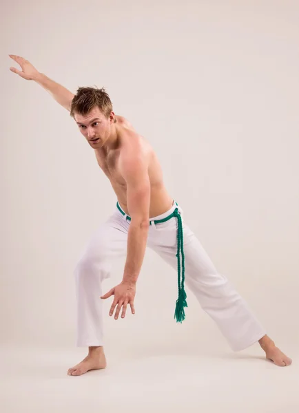 Bailarina de capoeira — Foto de Stock