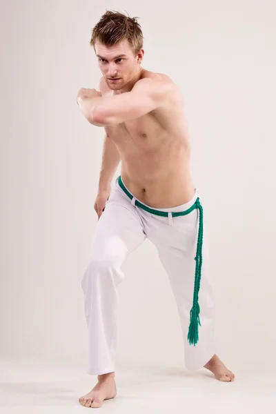 Capoeira-Tänzerin — Stockfoto