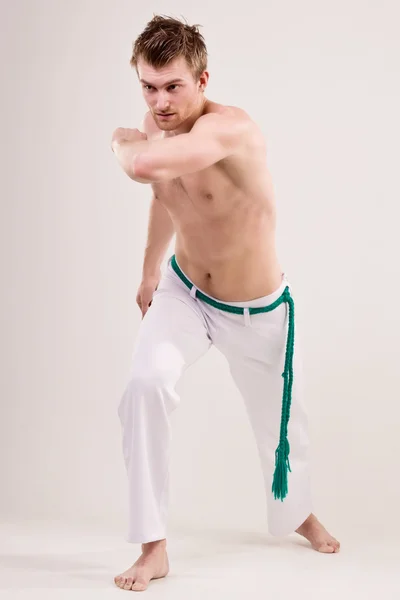 Capoeira danser — Stockfoto