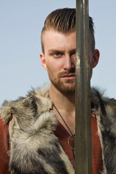 Viking. Noordse Warrior — Stockfoto