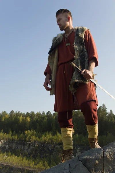 维京人。北欧的勇士 — 图库照片