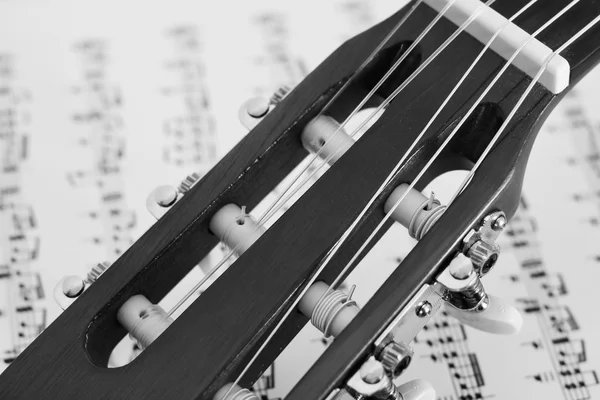 Stock image Detail of acoustic guitar 