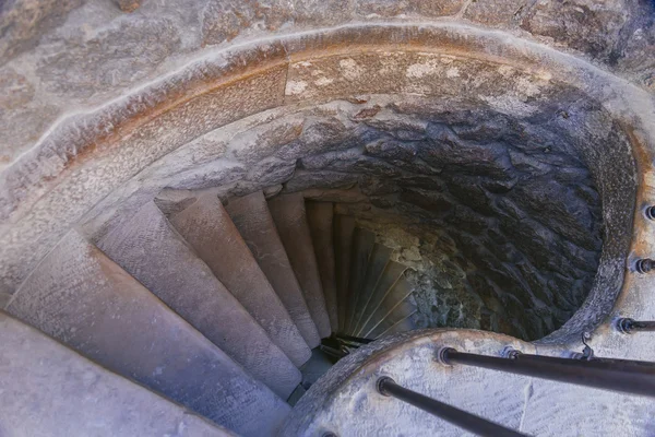 Tower stairs in Quinta da Regaleira — Stock Photo, Image