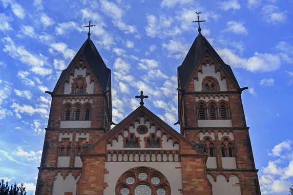 Iglesia de San Lutwinus en Mettlach —  Fotos de Stock