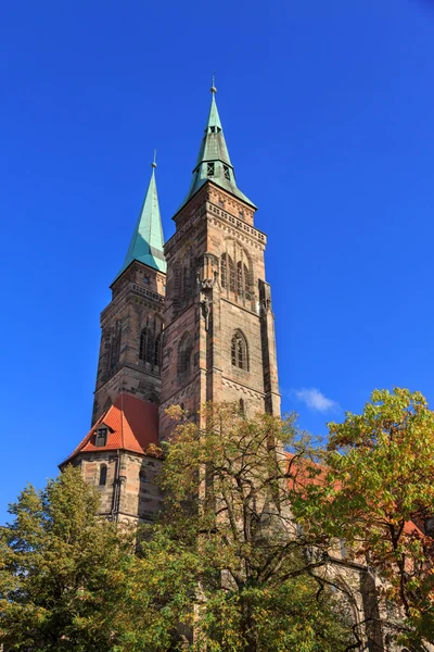 Saint Sebaldus church in Nuremberg — Stock Photo, Image